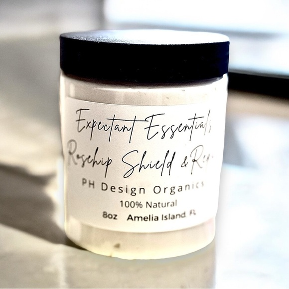 Expectant Essentials: Rose hip Shield & Repair 8oz‎ Body Butter - Picture 2 of 9